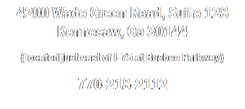 Text Box: 4200 Wade Green Road, Suite 128 Kennesaw, Ga 30144
(located just east of I-75 at Busbee Parkway)
770-218-2112
www.greatgigdance.com
